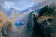 John Martin Manfred on the Jungfrau Sweden oil painting artist